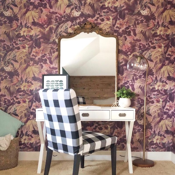 Anthropologie House of Hackney Limerance Wallpaper Rose Quartz Mauve - Picture 2 of 16